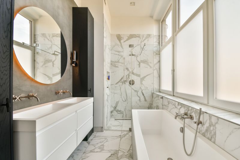 Double Vanity with Elegant Finishes